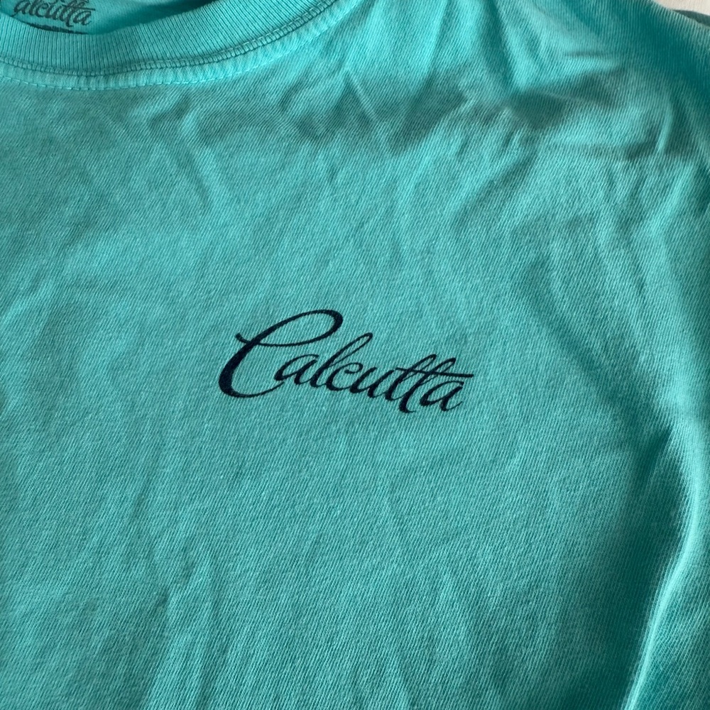 Calcutta Short Sleeve Shirt with Multicolor Sailfish